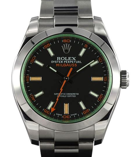 rolex milgauss verte